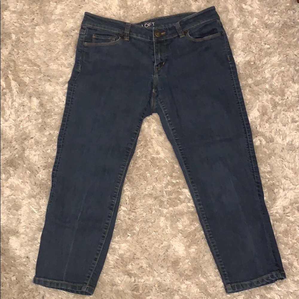 Loft modern crop jeans 29/8